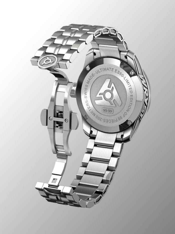 Bracelet Metal Montre Wryst Noire