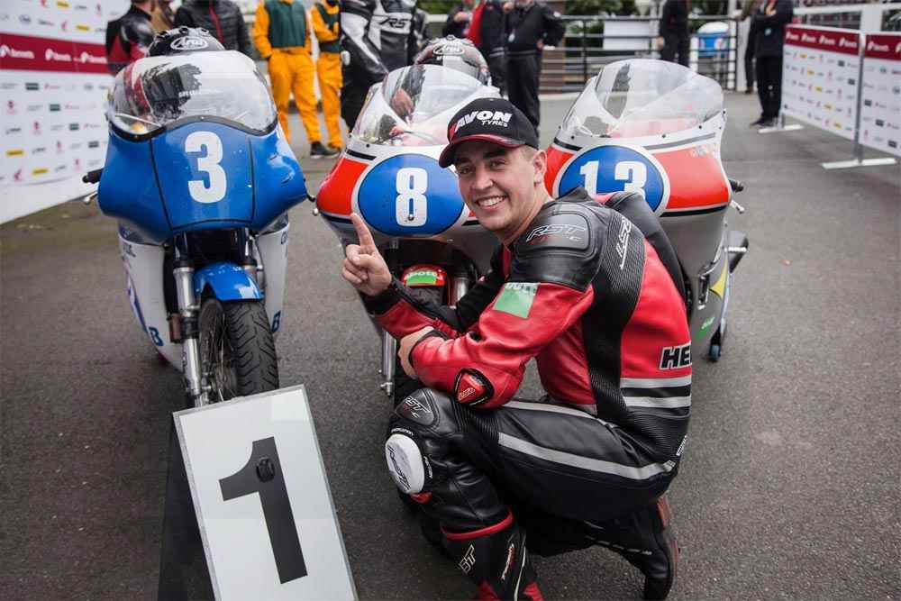 Dominic Herbertson Junior Classic TT Classic tt läuft Ergebnisse 2018