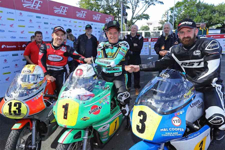 John McGuinness Bennetts Senior Classic tt läuft Ergebnisse 2018