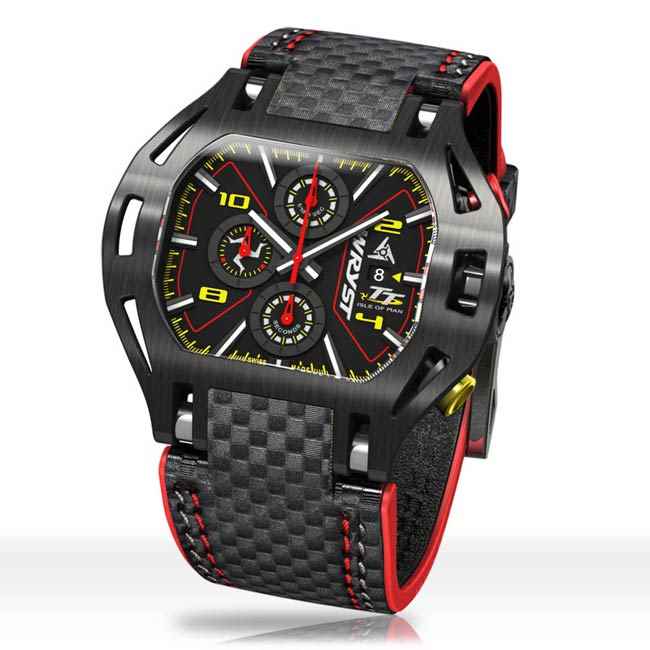 Wryst TT Watch with Carbon Fiber Bracelet