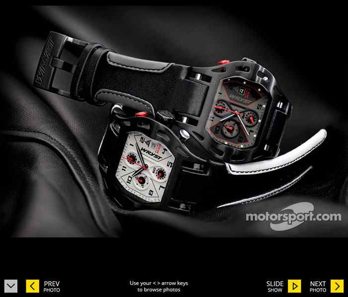 Swiss made motorsport black sports watch