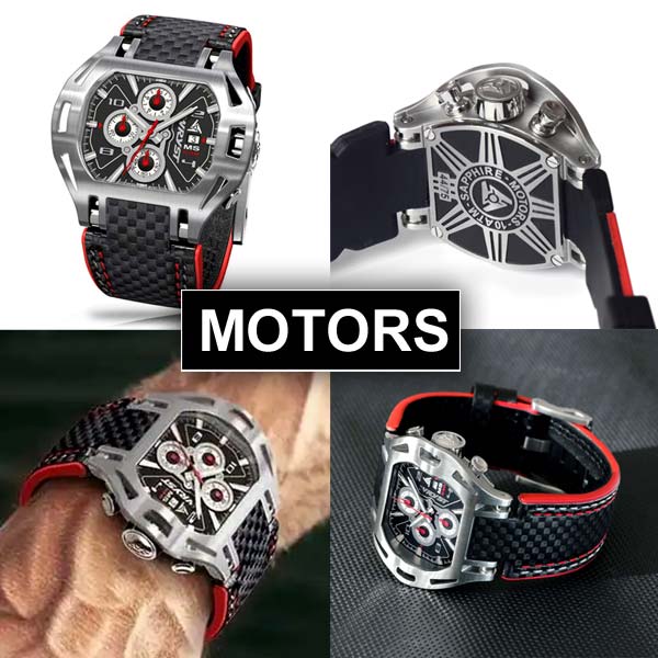 Relojes de carreras para hombre Wryst Motors