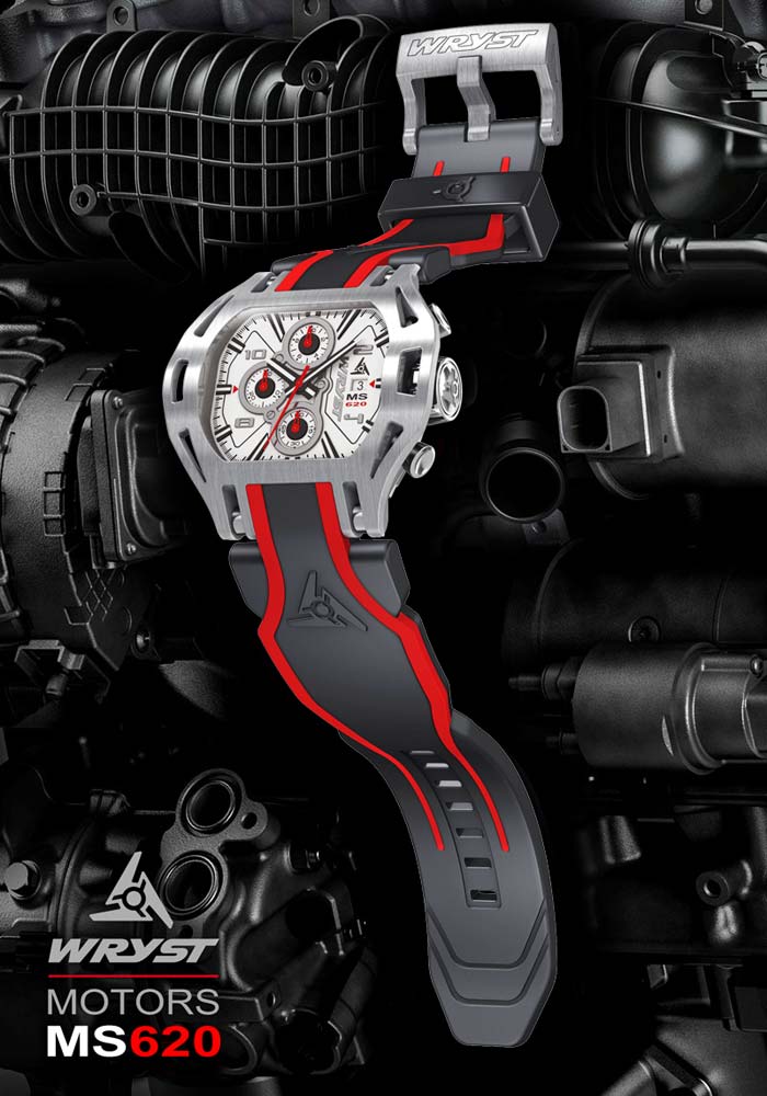 Neuartige Uhren, inspiriert vom Rennsport Wryst Motors