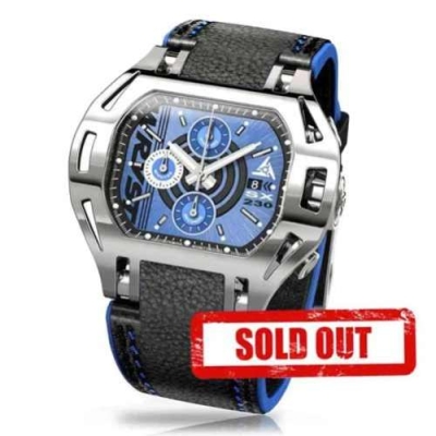 Silver watch mens Wryst Force SX230 with shiny casing