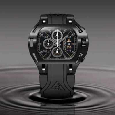 Montre de luxe noire pour hommes Wryst Force SX210