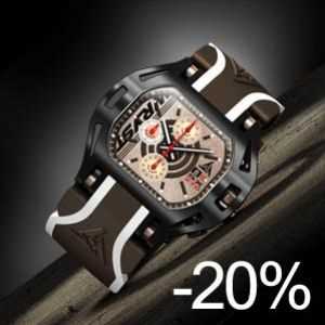 Montre homme solde Wryst Force SX270 noir or rose