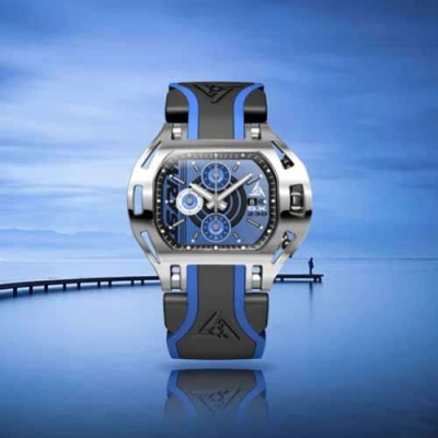 Men's blue dial watches from Switzerland Wryst Force SX230