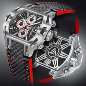 Relojes novedosos inspirados en carreras Wryst Motors para corredores
